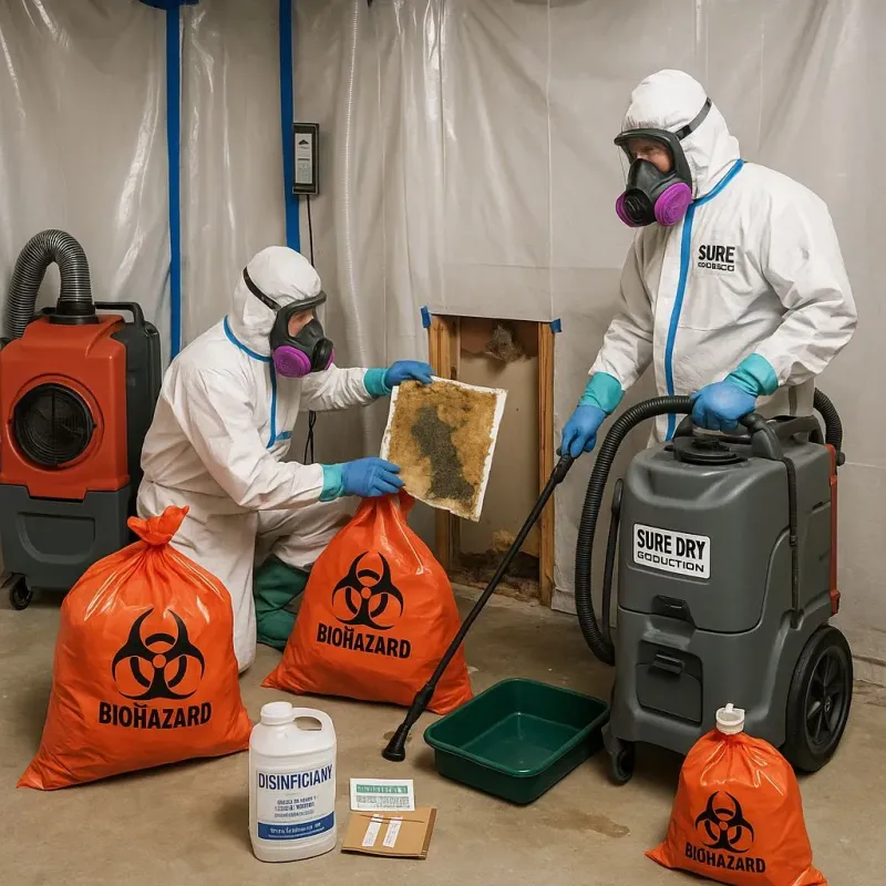 Contaminated Water Handling Protocols process in Northville, NY
