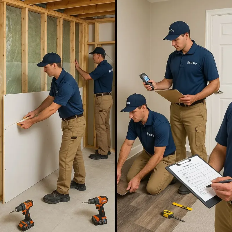 Repairs and Reconstruction process in Northville, NY